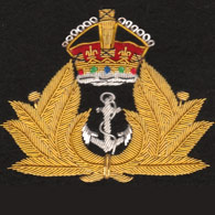 Royal Navy George 6th Blazer Badge